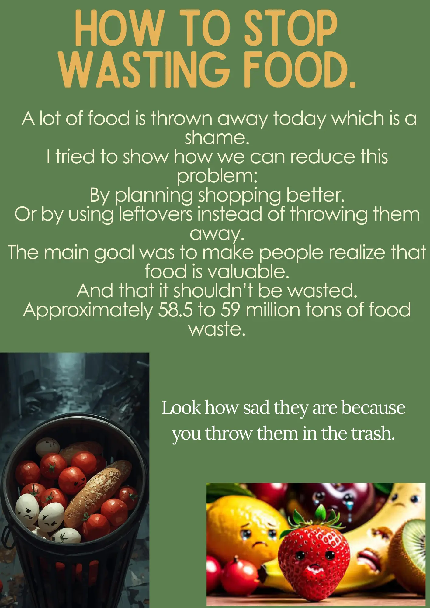 Stop Wasting Food