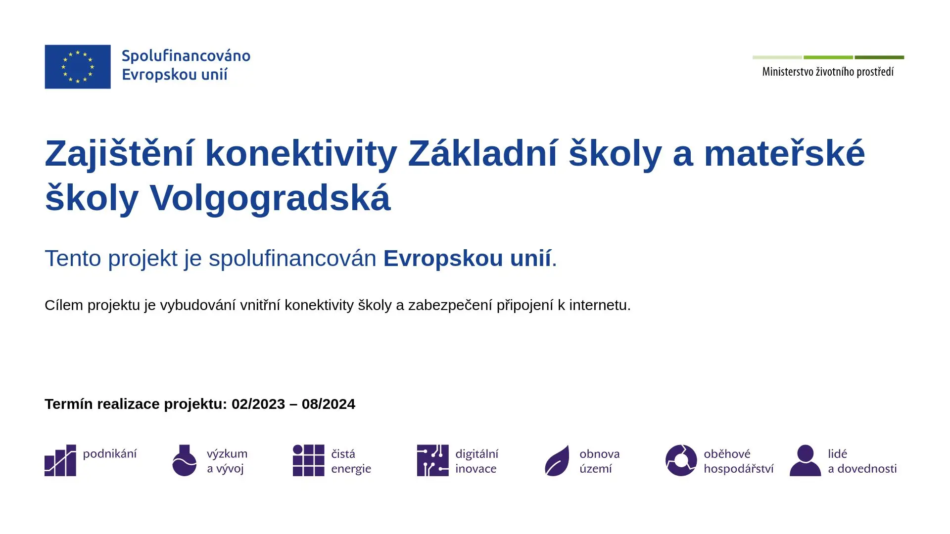 Zajištění konektivity