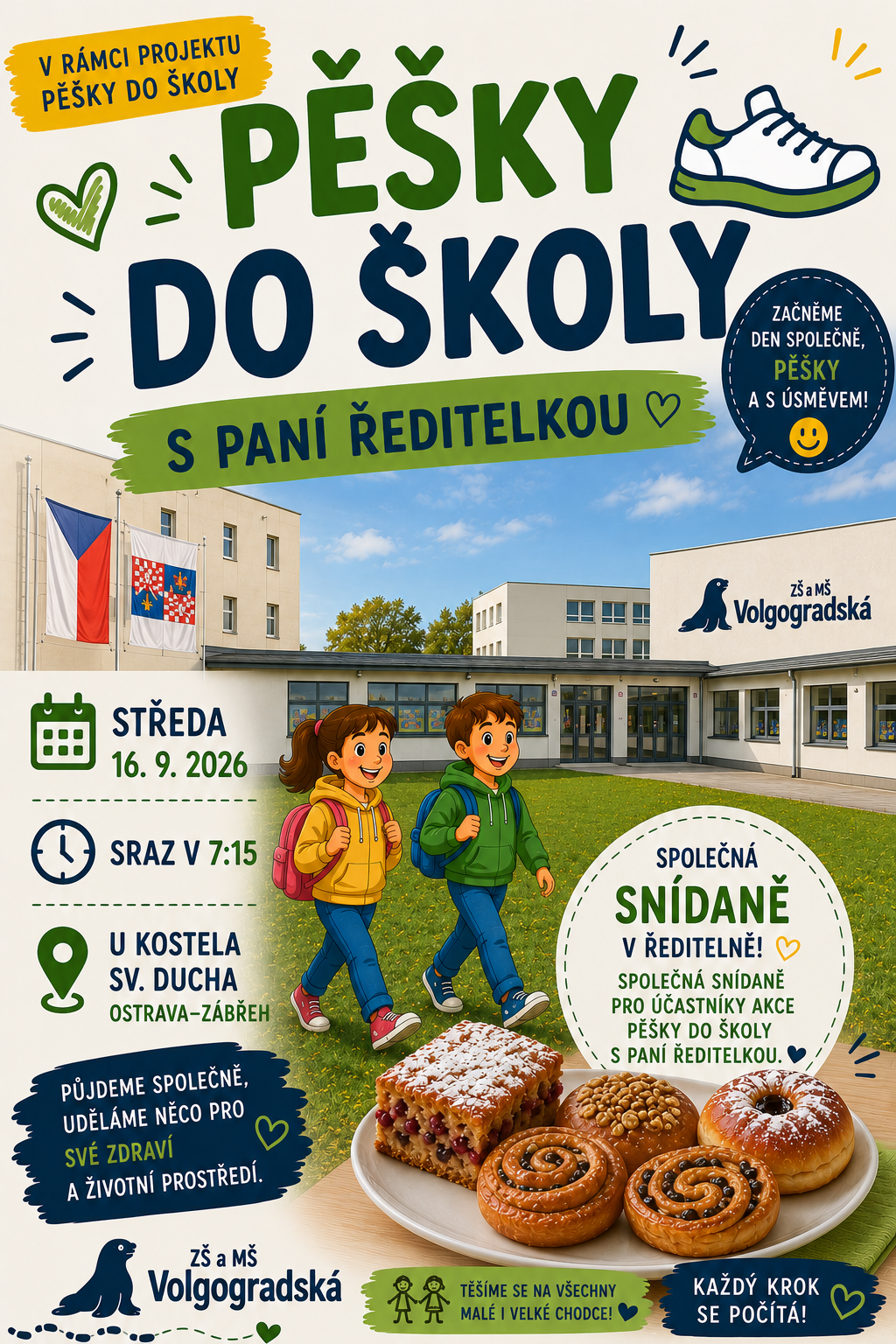 Pěšky do školy