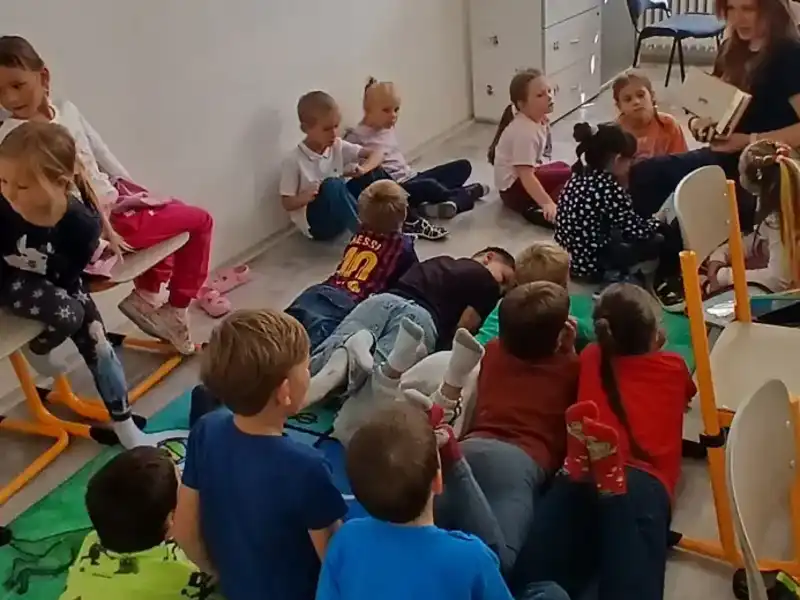 🕮Týden čtení v 1. B