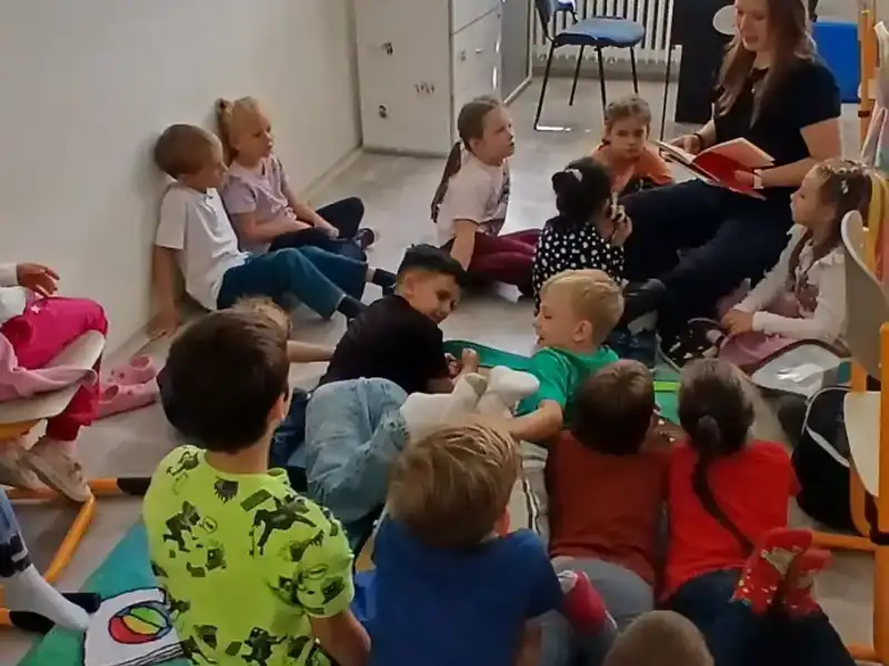 🕮Týden čtení v 1. B