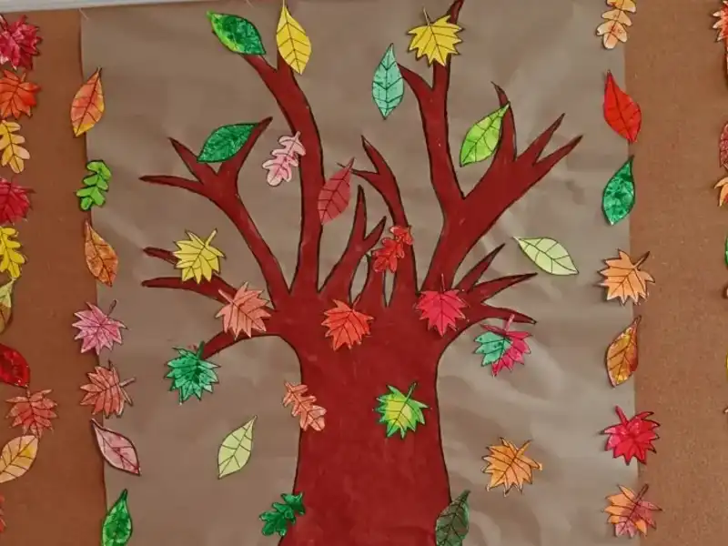 🍁Náš podzimní strom