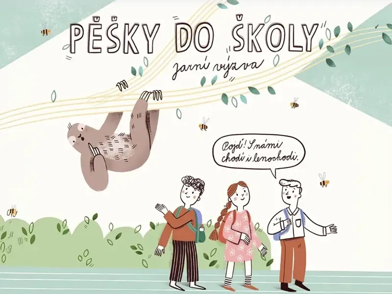 Pěšky do školy