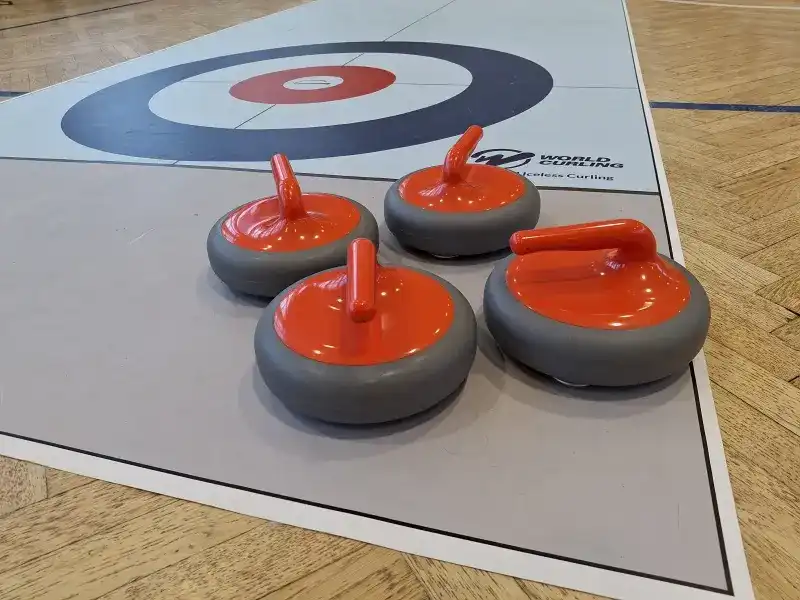 🥌Curling v tělocvičně