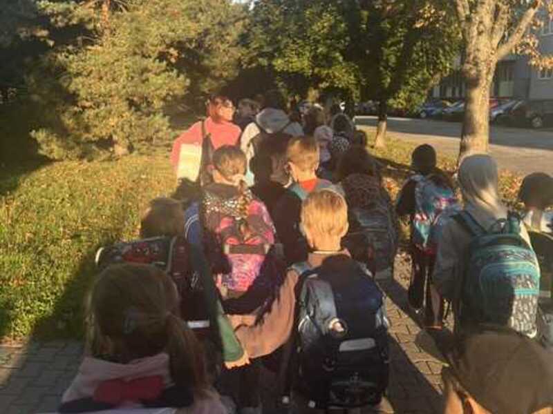 👣Pěšky do školy