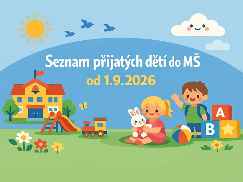 Seznam přijatých dětí