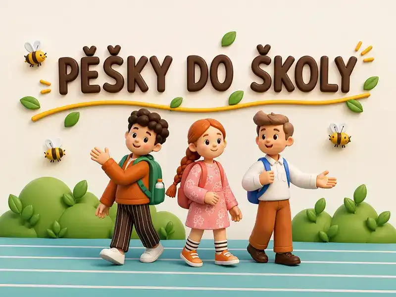 Pěšky do školy