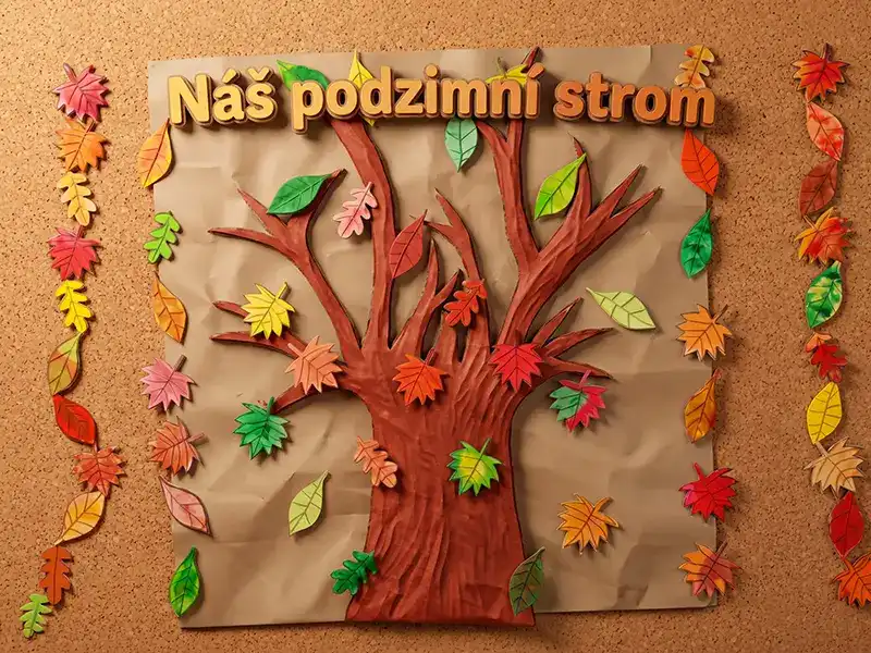 🍁Náš podzimní strom